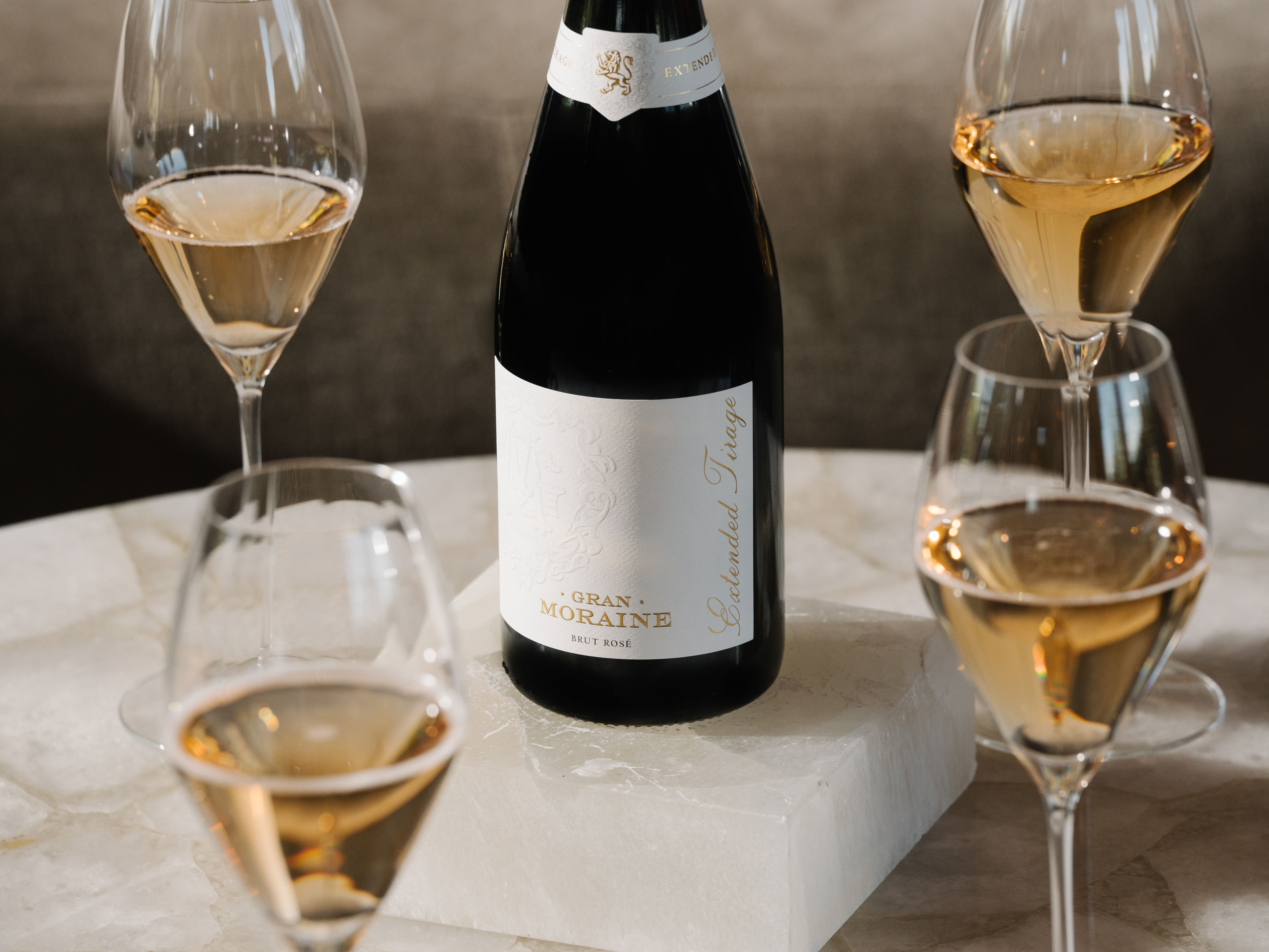 Extended Tirage But Rosé on table